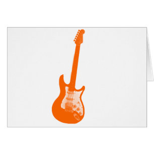 Orange guitar