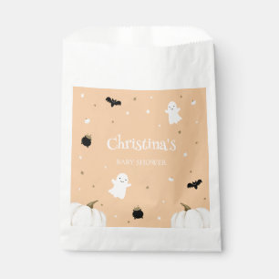 Orange Halloween Baby Shower Favour Bags