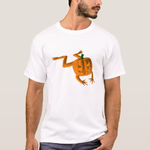 Orange Halloween Frog T-Shirt