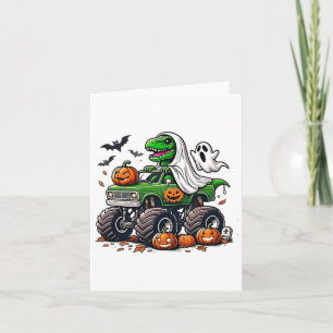 Orange Halloween Shirt Boys Toddler Kids Ghost Shi Card