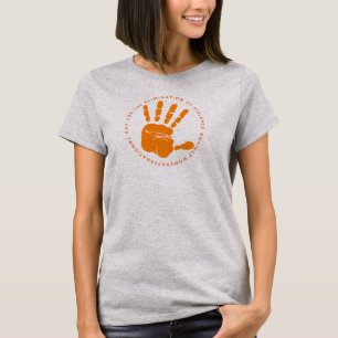 Orange Hand End the Violence T-Shirt
