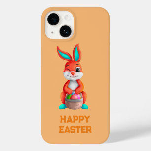 Orange Happy Easter Case-Mate iPhone 14 Case