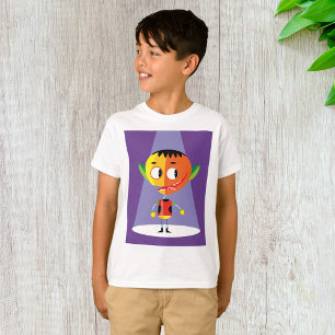 Orange Head Character T-Shirt