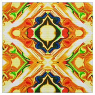 Orange inspirations fabric