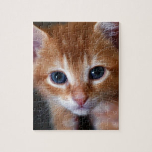 Orange Is The New Cat Jigsaw Puzzle
