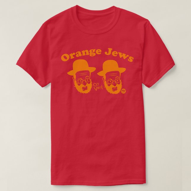 ORANGE JEWS T-Shirt (Design Front)