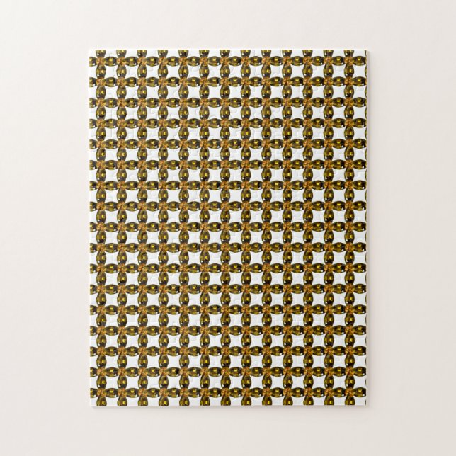 Orange Jigsaw Puzzle (Vertical)