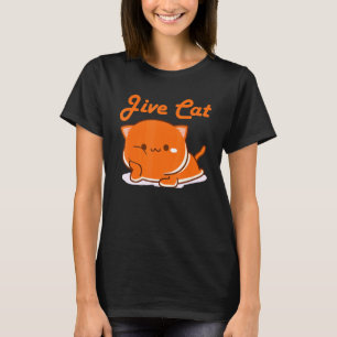 Orange Jive Cat Adultyouth T-Shirt