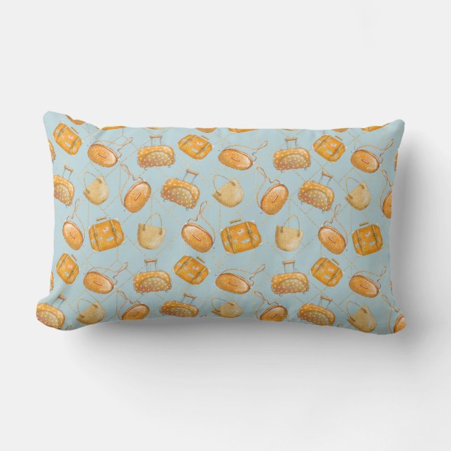 Orange Juice Lumbar Cushion (Front)