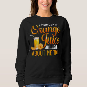 Orange Juice Machine Juicer Drink Mix Fresh Maker Sweatshirt