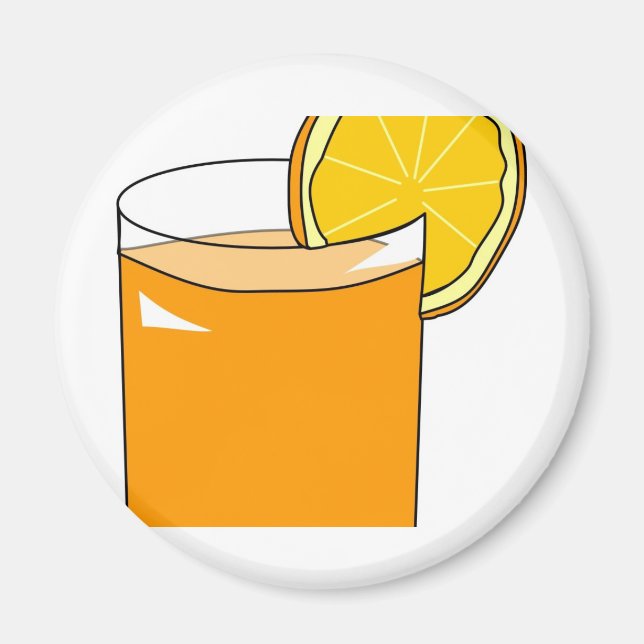 Orange Juice Magnet (Front)
