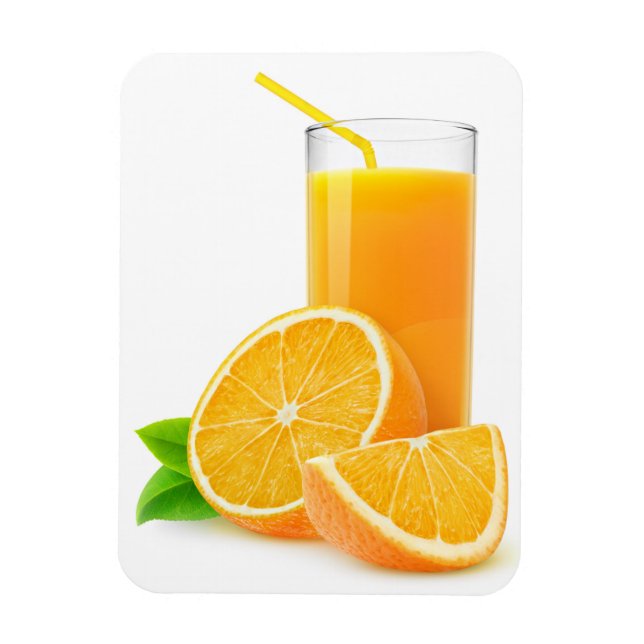 Orange juice magnet (Vertical)