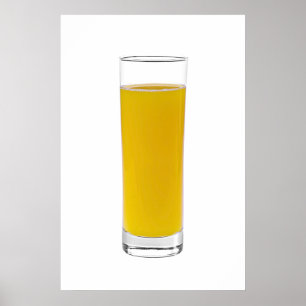 orange juice poster