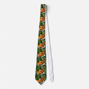 Orange Julia Butterfly Tie
