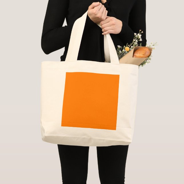 Orange JUMBO Tote Bag (Front (Product))