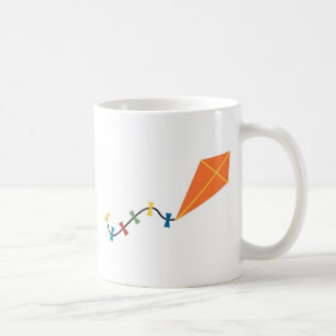 Orange Kite Coffee Mug