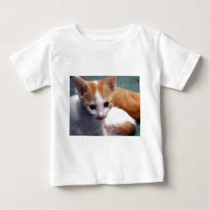 Orange Kitten Photograph Baby T-Shirt