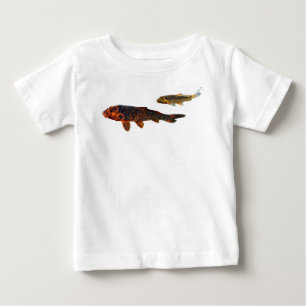 Orange Koi and Gold Koi Baby T-Shirt