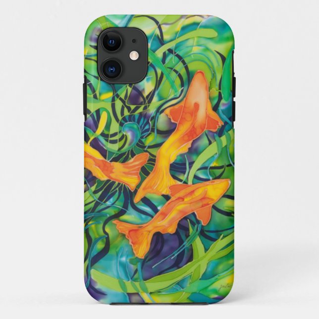 Orange Koi Case-Mate iPhone Case (Back)