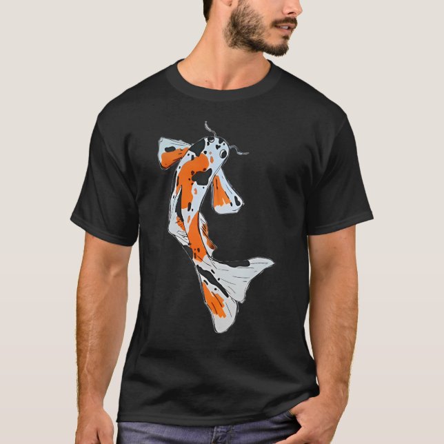 Orange Koi Fish T-Shirt (Front)