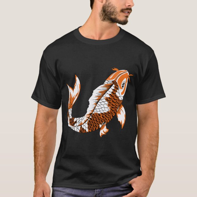 Orange Koi T-Shirt (Front)