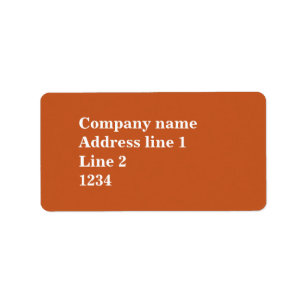 Orange Label