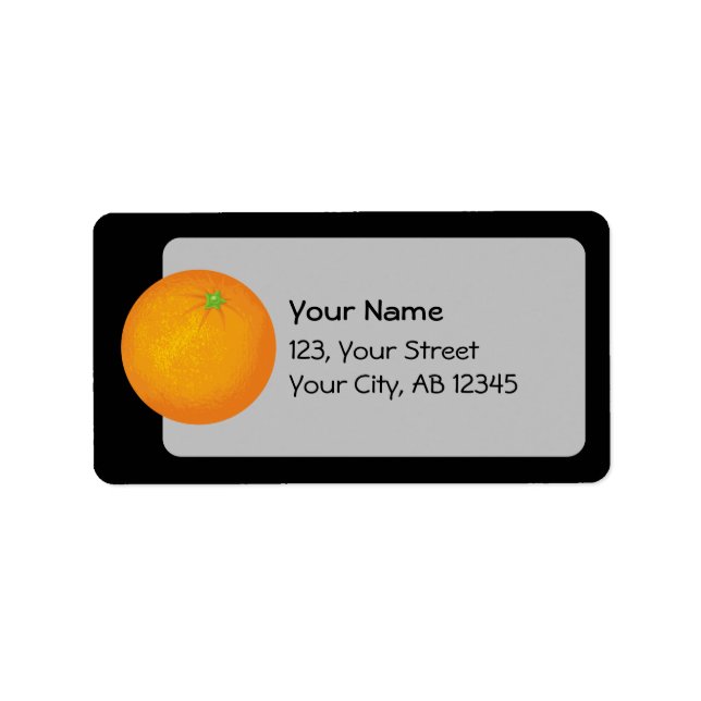 Orange Label (Front)