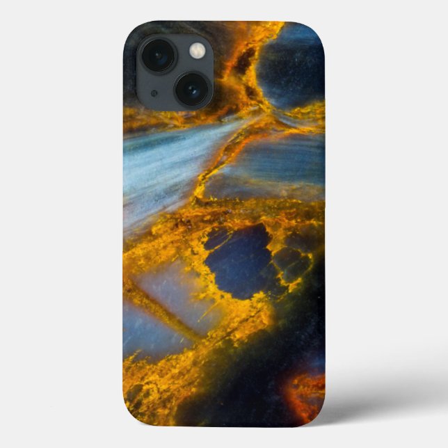 Orange Laced Pietersite Case-Mate iPhone Case (Back)