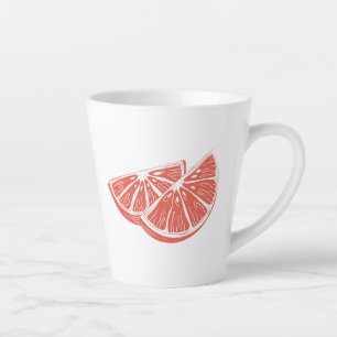Orange Latte Mug