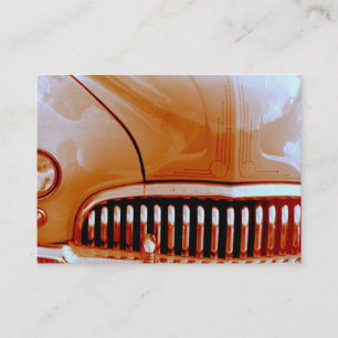 Orange Lead Sled Business Card