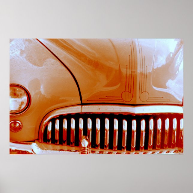 Orange Lead Sled Poster (Front)