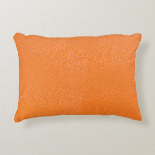 Orange leather pattern texture backgroundleather,t decorative cushion