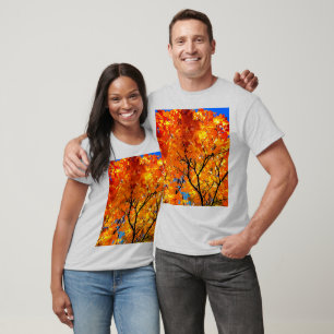 Orange leaves T-Shirt