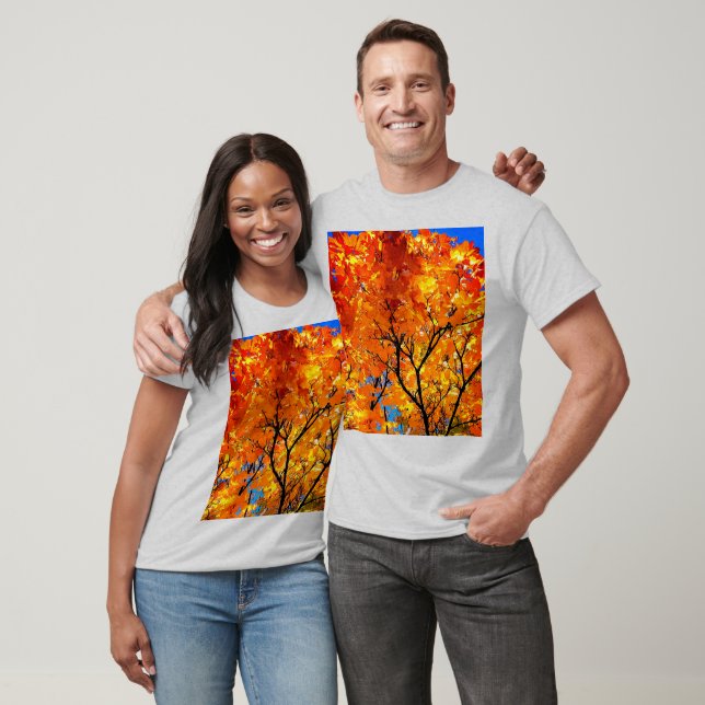 Orange leaves T-Shirt (Unisex)