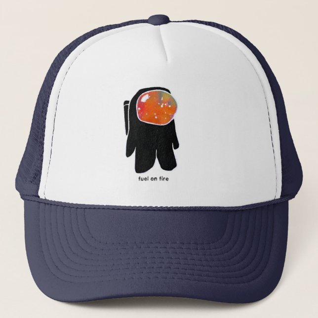 Orange Lemons Trucker Hat (Front)