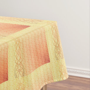 Orange Lights Tablecloth