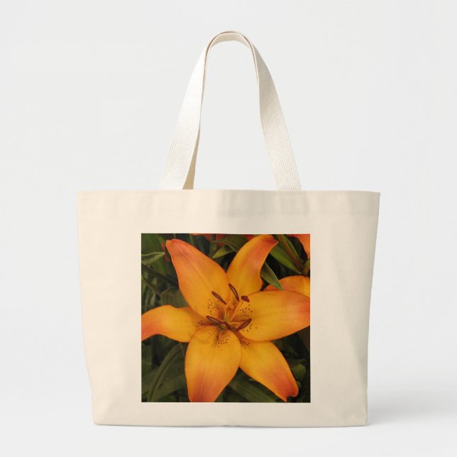 Orange Lily Bag (Front)