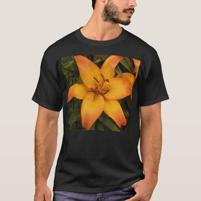 Orange Lily Men's Shirt (Front)