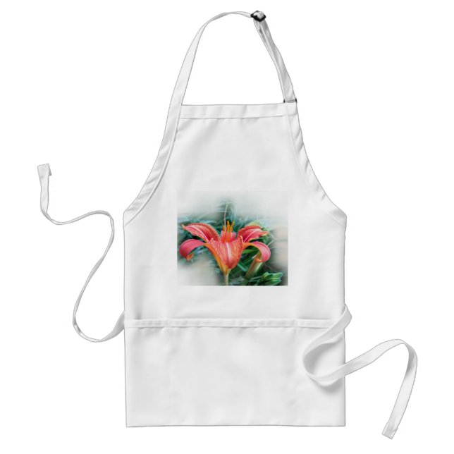 orange lily standard apron (Front)