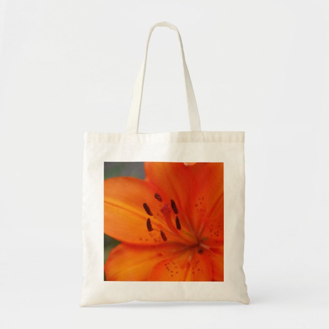 Orange Lily Tote Bag (Front)