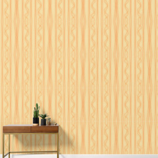 Orange lines on yellow background wallpaper