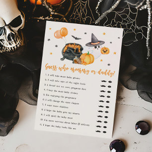 Orange Little Boo Guess Who Mummy or Daddy Game