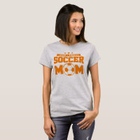 Orange Loud Proud Soccer Design