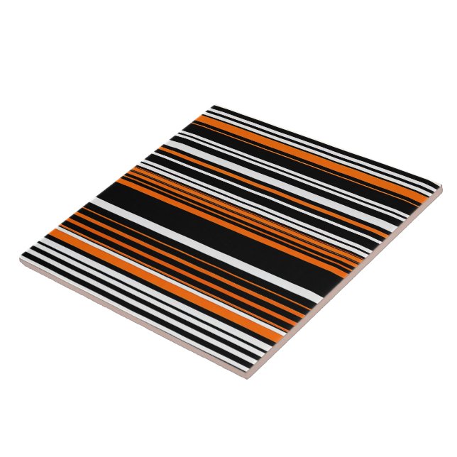 Orange Luxury Popular Autumn Collection Tile (Side)