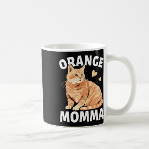 Orange Mamma Cat Cute Cat Lovers  Coffee Mug