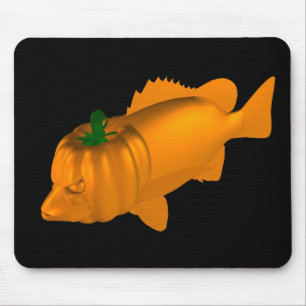 Orange Mangrove Jack Mouse Pad