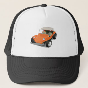 Orange Manx Only Trucker Hat