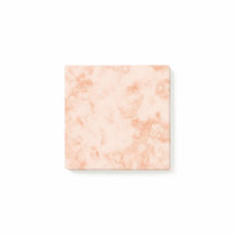 Orange Marble Post-It Notes