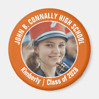 Orange Marching Band Photo High School Spirit