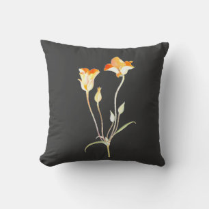Orange Mariposa Tulip Cushion